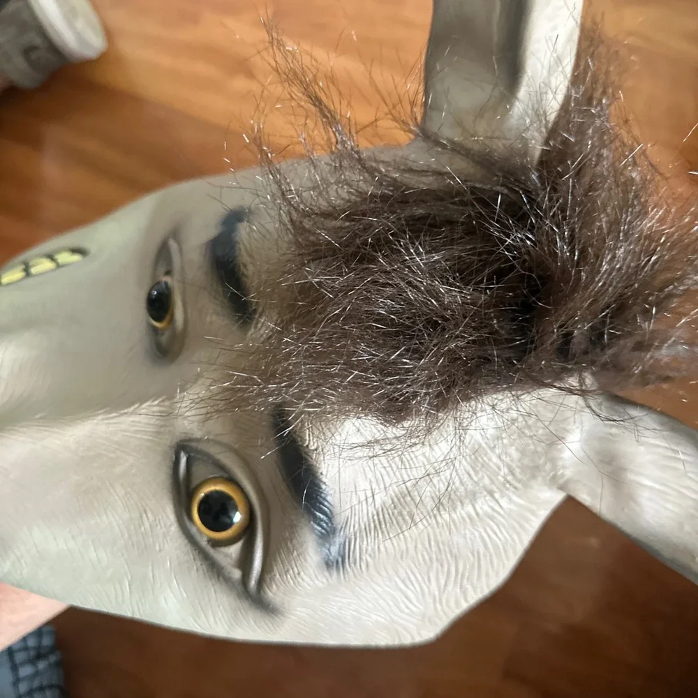 Donkey‎ Mask Costume Party Halloween Prop